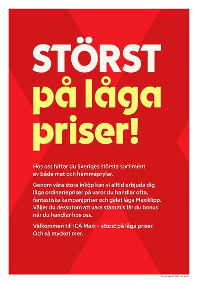 ICA Maxi reklamblad i vecka 39 sida 10