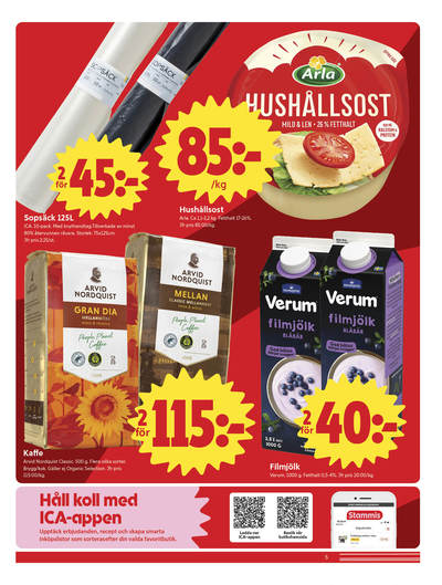 ICA Nära reklamblad i vecka 39 sida 5