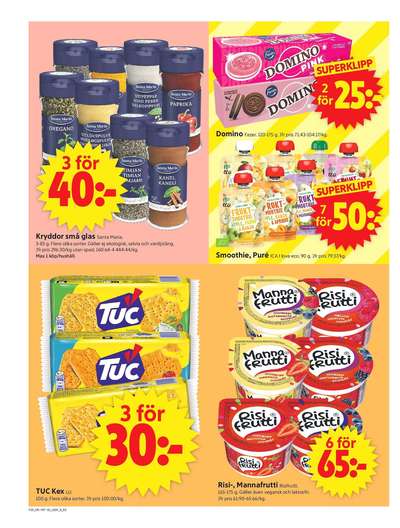 ICA Supermarket reklamblad i vecka 39 sida 2
