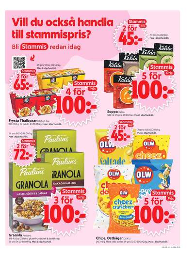 ICA Supermarket reklamblad i vecka 39 sida 3