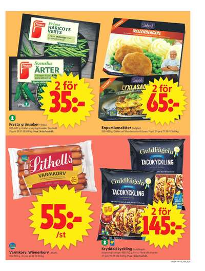 ICA Supermarket reklamblad i vecka 39 sida 5