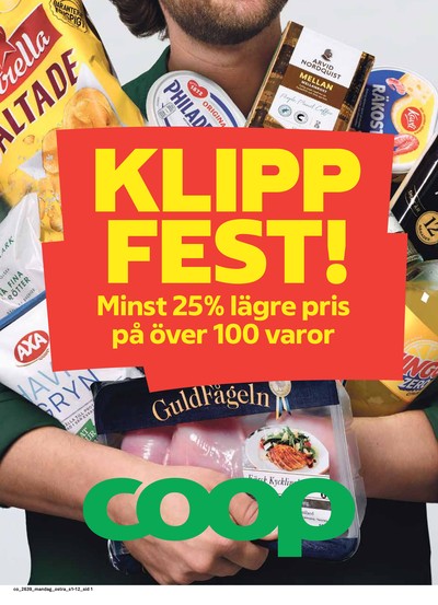 Coop reklamblad i vecka 39 sida 1