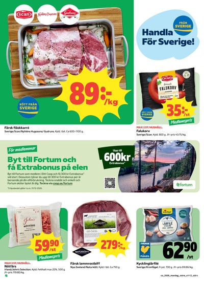 Coop reklamblad i vecka 39 sida 4