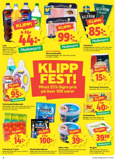 Coop reklamblad i vecka 39 sida 6