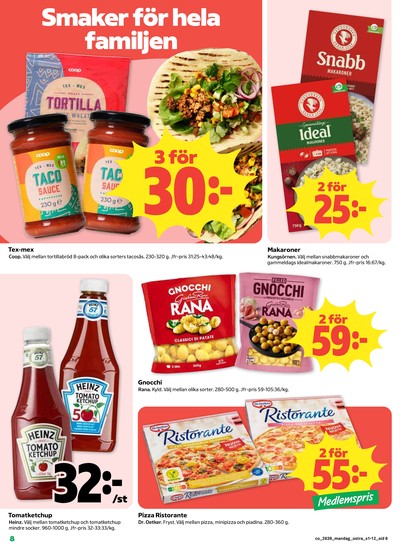 Coop reklamblad i vecka 39 sida 8