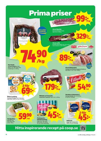 Stora Coop reklamblad i vecka 39 sida 4