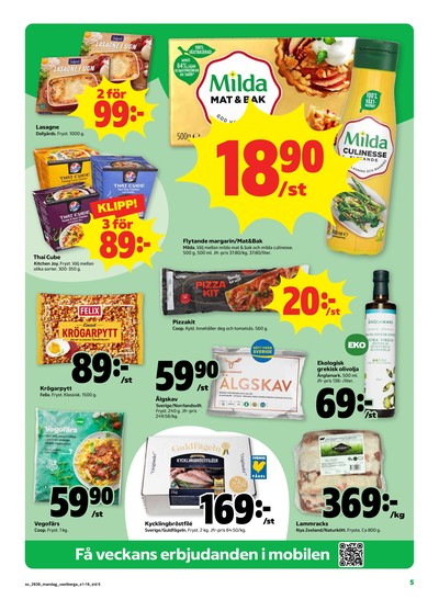 Stora Coop reklamblad i vecka 39 sida 5