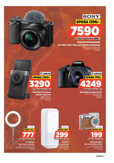 Power reklamblad i vecka 39 sida 15