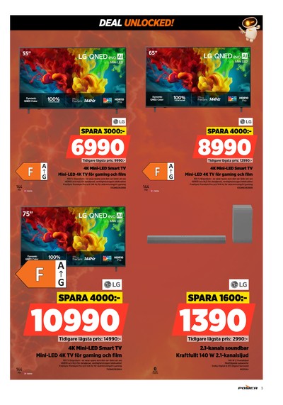 Power reklamblad i vecka 39 sida 3