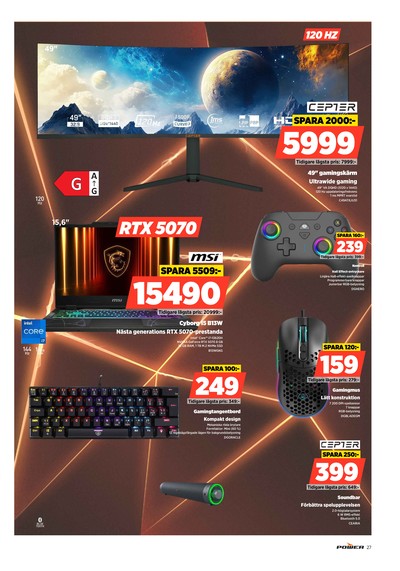 Power reklamblad i vecka 39 sida 27