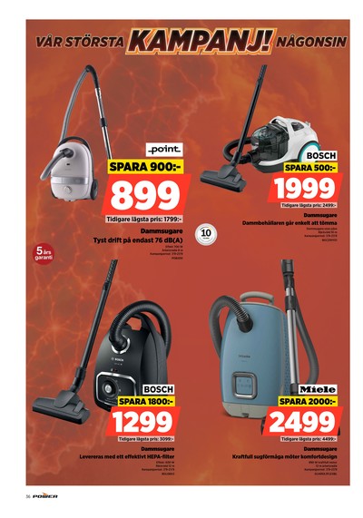 Power reklamblad i vecka 39 sida 36