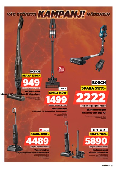 Power reklamblad i vecka 39 sida 37