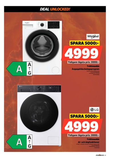 Power reklamblad i vecka 39 sida 49