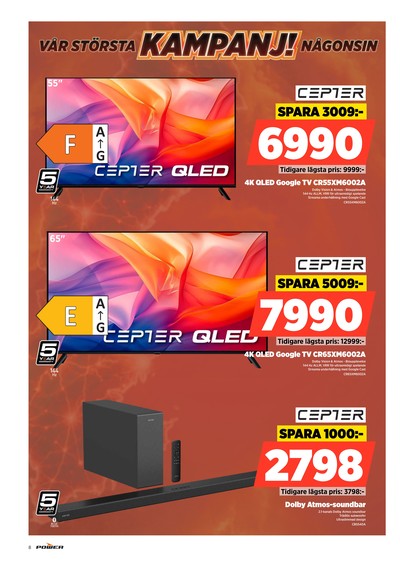 Power reklamblad i vecka 39 sida 8