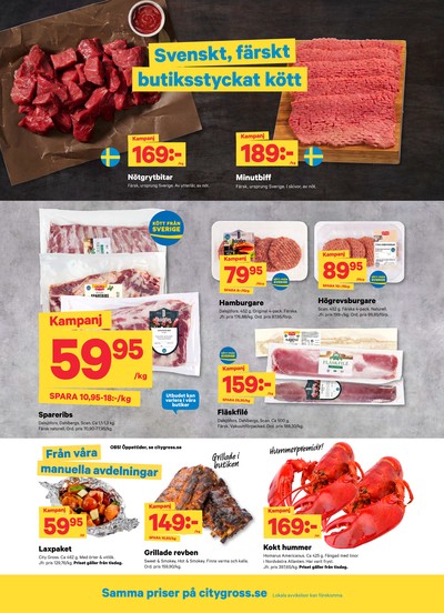 City Gross reklamblad i vecka 39 sida 2