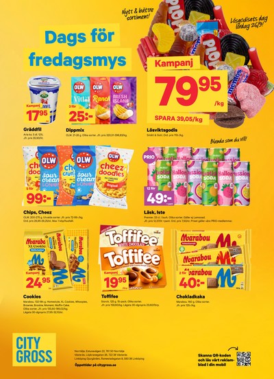 City Gross reklamblad i vecka 39 sida 14