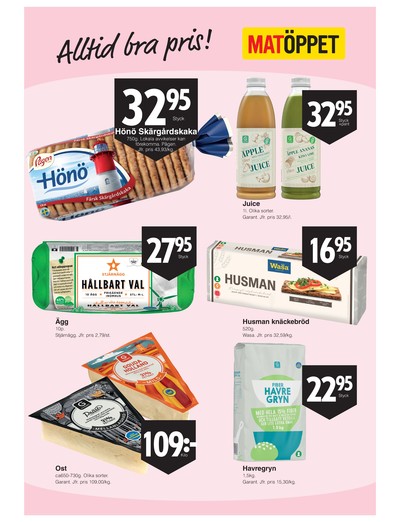 Matöppet reklamblad i vecka 39 sida 3