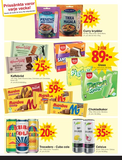 Matöppet reklamblad i vecka 39 sida 4