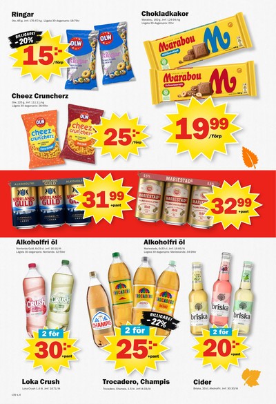 Pekås reklamblad i vecka 39 sida 4
