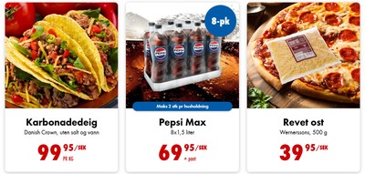 Nordby Supermarket reklamblad i vecka 39 sida 1