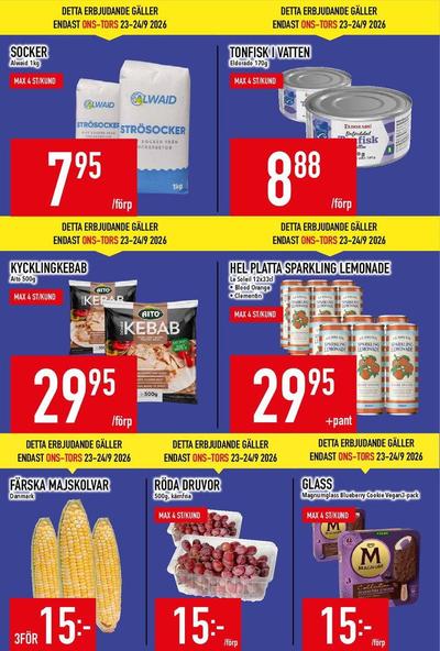 MatDax reklamblad i vecka 39 sida 4