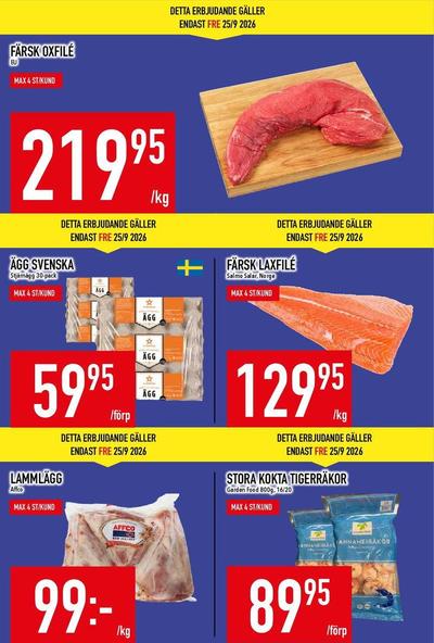 MatDax reklamblad i vecka 39 sida 5