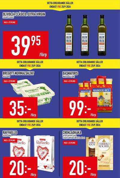 MatDax reklamblad i vecka 39 sida 6
