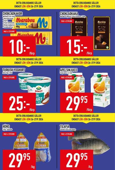 MatDax reklamblad i vecka 39 sida 7