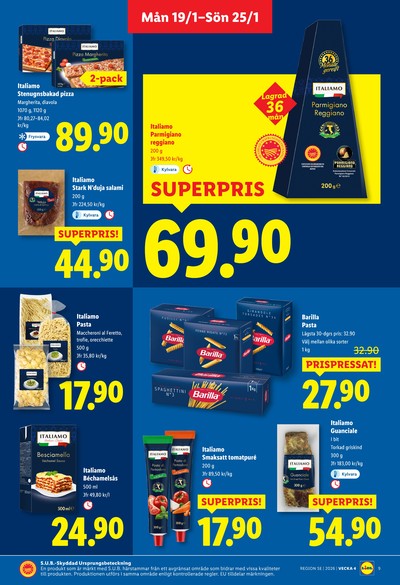 Lidl reklamblad i vecka 4 sida 9