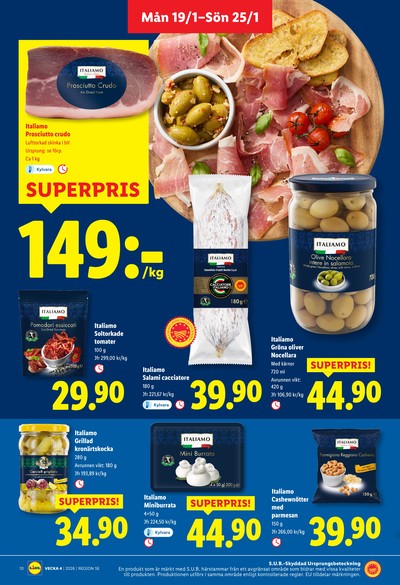Lidl reklamblad i vecka 4 sida 10