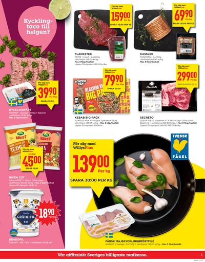 WILLY:S reklamblad i vecka 4 sida 3