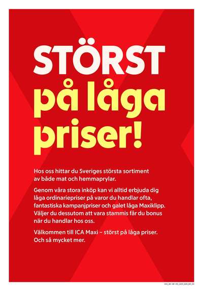 ICA Maxi reklamblad i vecka 4 sida 12