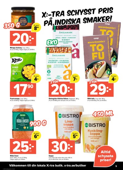 X:-tra reklamblad i vecka 4 sida 5