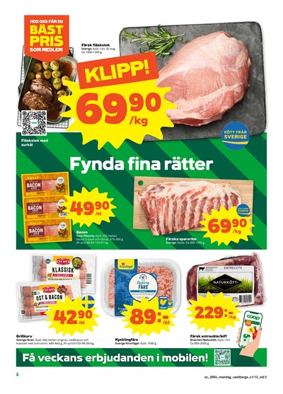 Stora Coop reklamblad i vecka 4 sida 2
