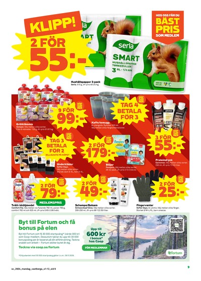 Stora Coop reklamblad i vecka 4 sida 9