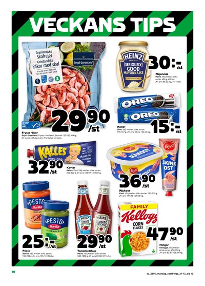 Stora Coop reklamblad i vecka 4 sida 10