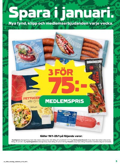 Coop reklamblad i vecka 4 sida 5