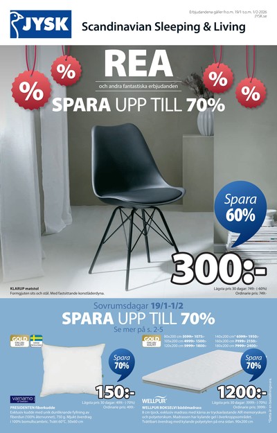 Jysk reklamblad i vecka 4 sida 2