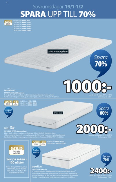 Jysk reklamblad i vecka 4 sida 5