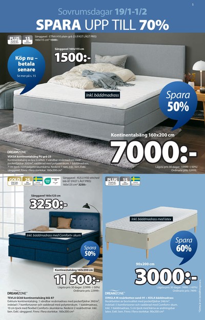 Jysk reklamblad i vecka 4 sida 6