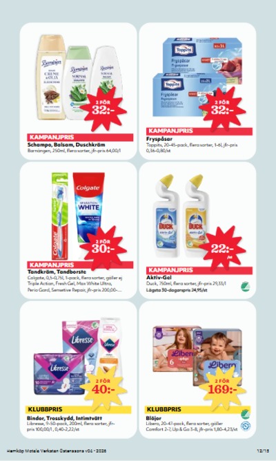 Östenssons reklamblad i vecka 4 sida 12