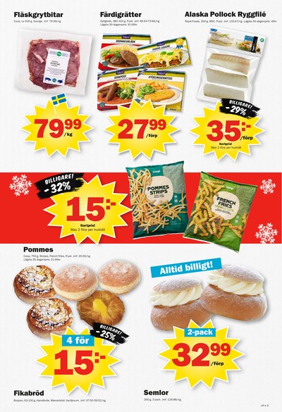 Pekås reklamblad i vecka 4 sida 3