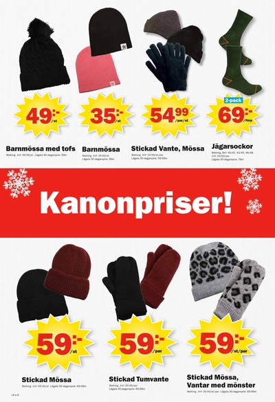 Pekås reklamblad i vecka 4 sida 6