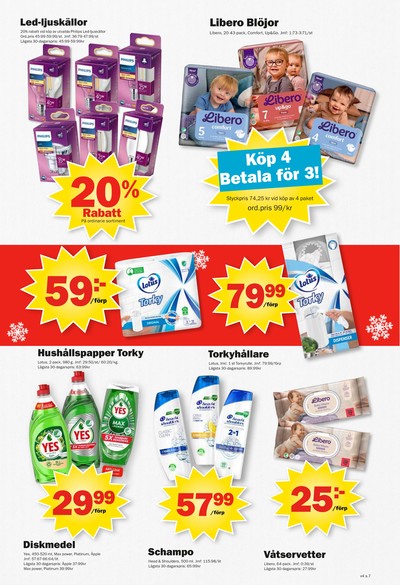 Pekås reklamblad i vecka 4 sida 7