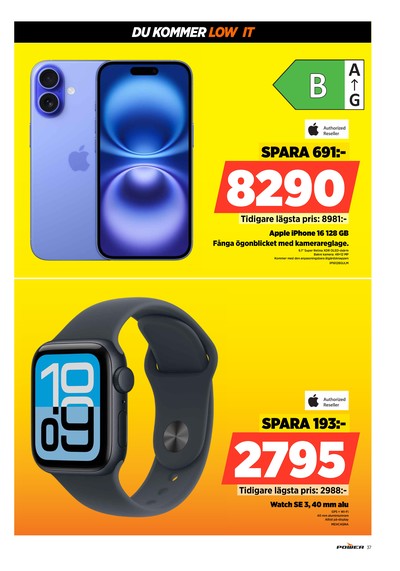 Power reklamblad i vecka 4 sida 37