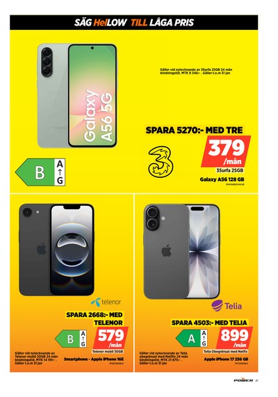 Power reklamblad i vecka 4 sida 41