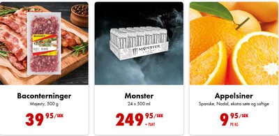 Nordby Supermarket reklamblad i vecka 4 sida 1