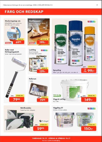 Bo Ohlsson reklamblad i vecka 4 sida 9