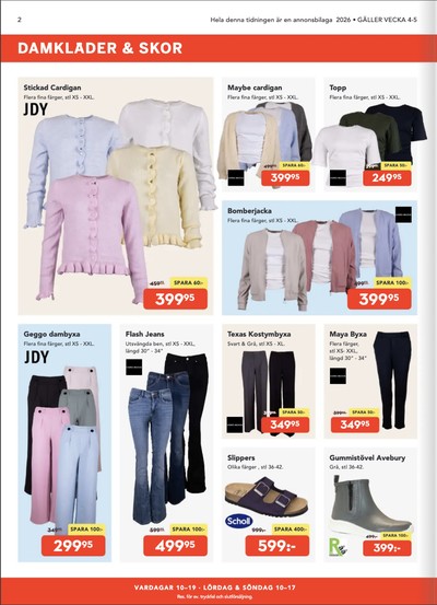 Bo Ohlsson reklamblad i vecka 4 sida 2