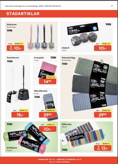 Bo Ohlsson reklamblad i vecka 4 sida 11